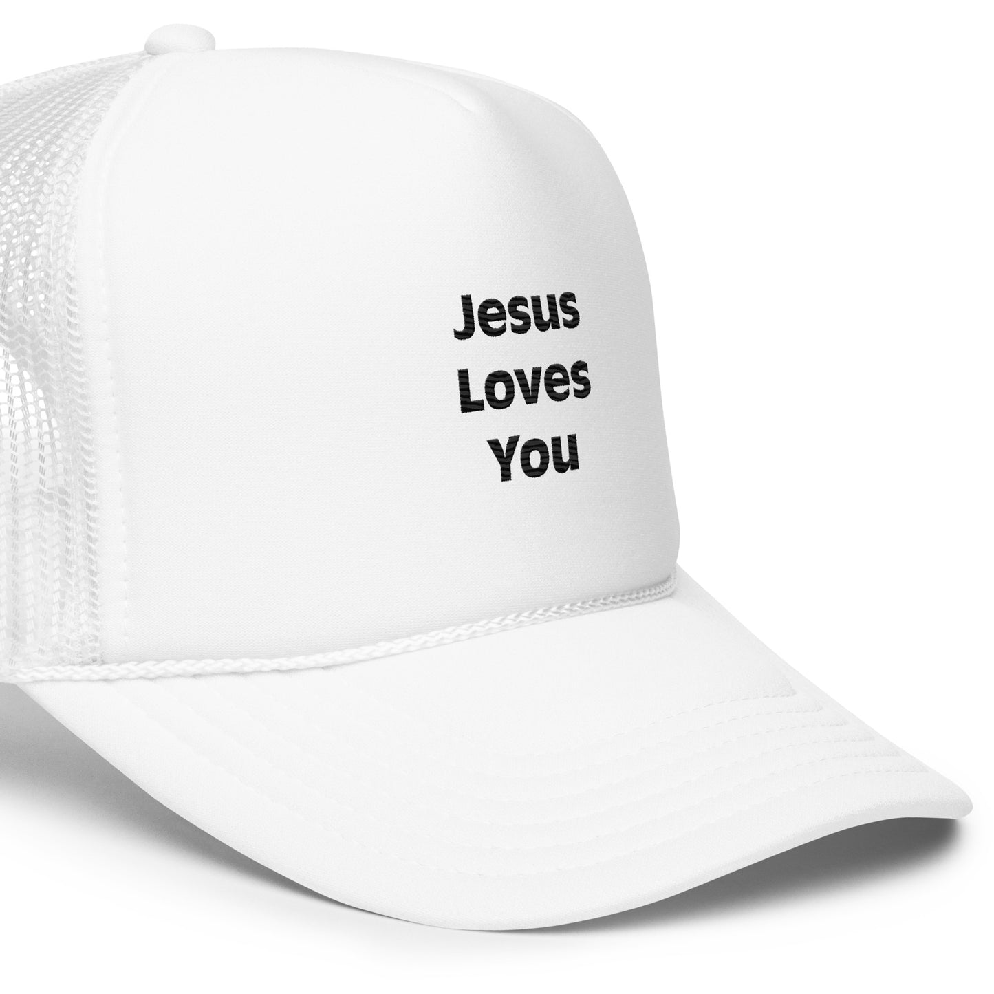 Jesus Loves You Foam trucker hat
