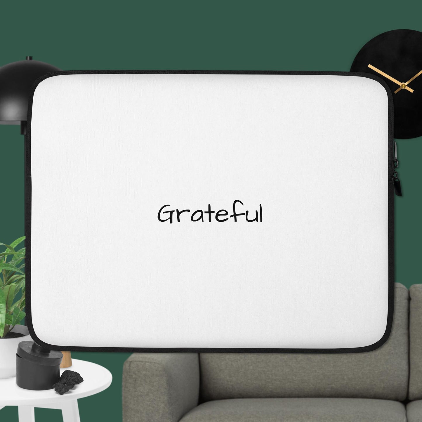 Grateful 13 in White Laptop Sleeve