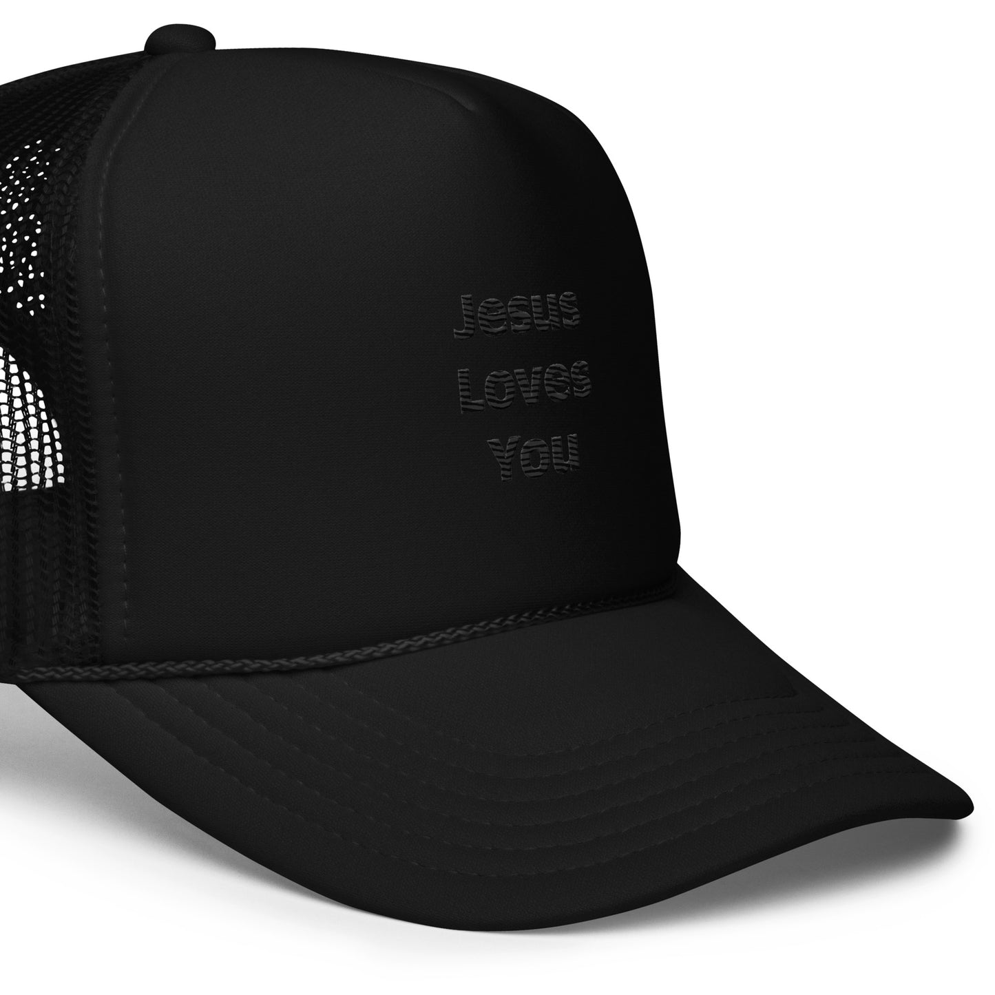 Jesus Loves You Foam trucker hat