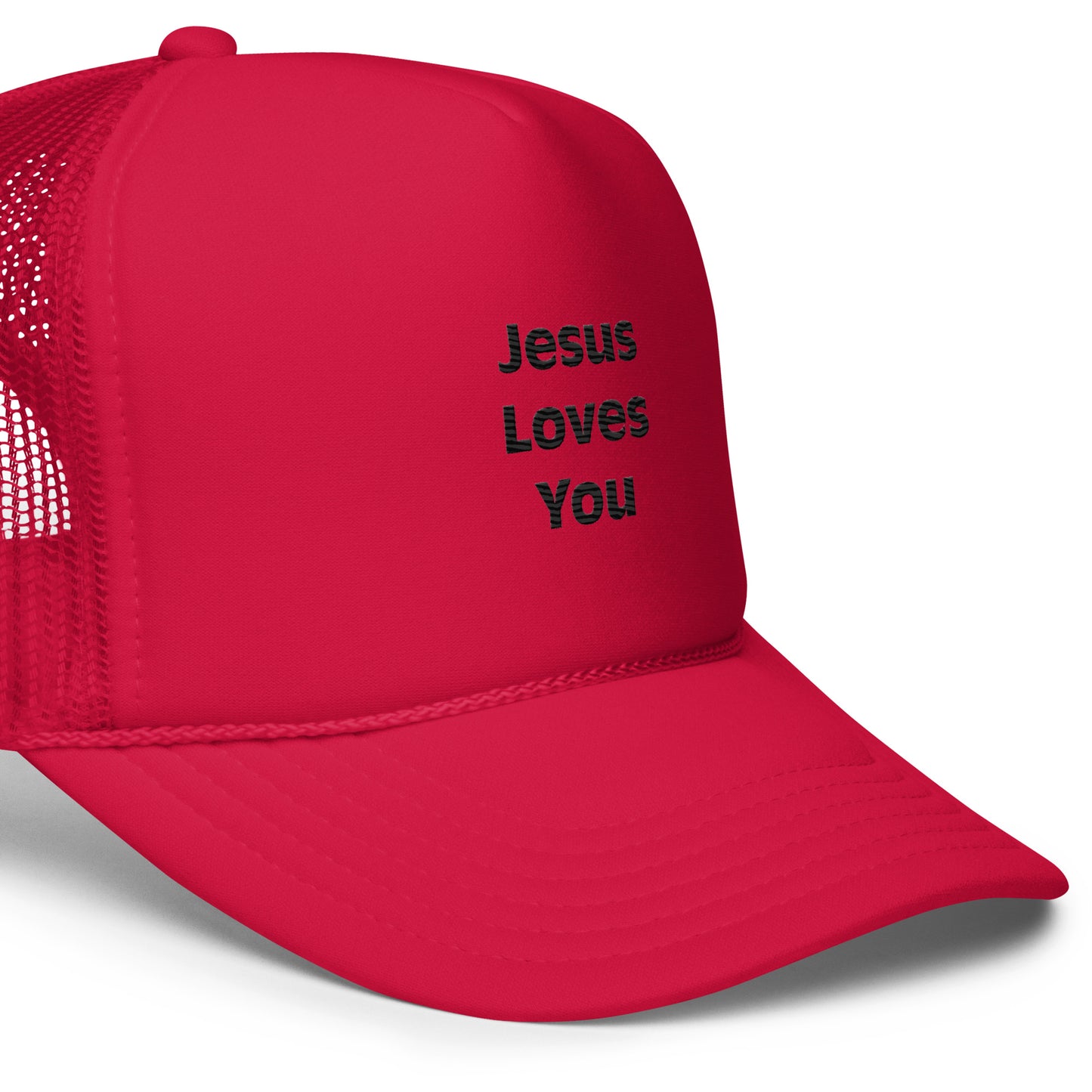 Jesus Loves You Foam trucker hat